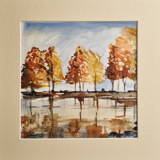 Nr. 731, Herbstufer, 25x25, 15 €