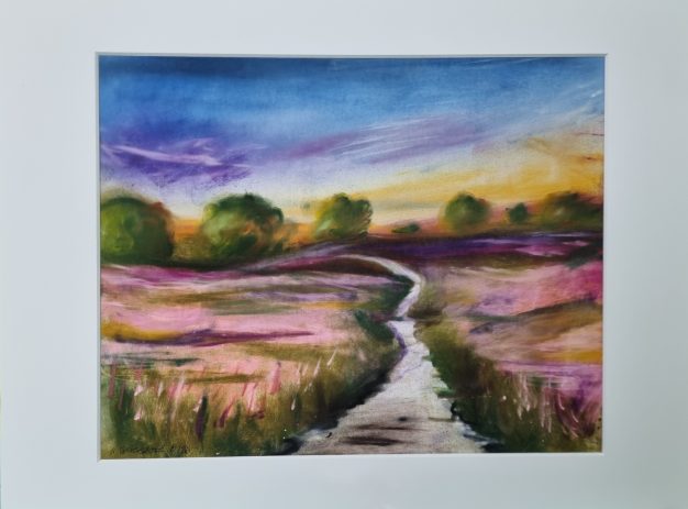 Nr. 729, G mein Weg, 30x40, 30 €
