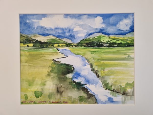 Nr. 730, Lake District, Grasmere, 30x40, 20 €
